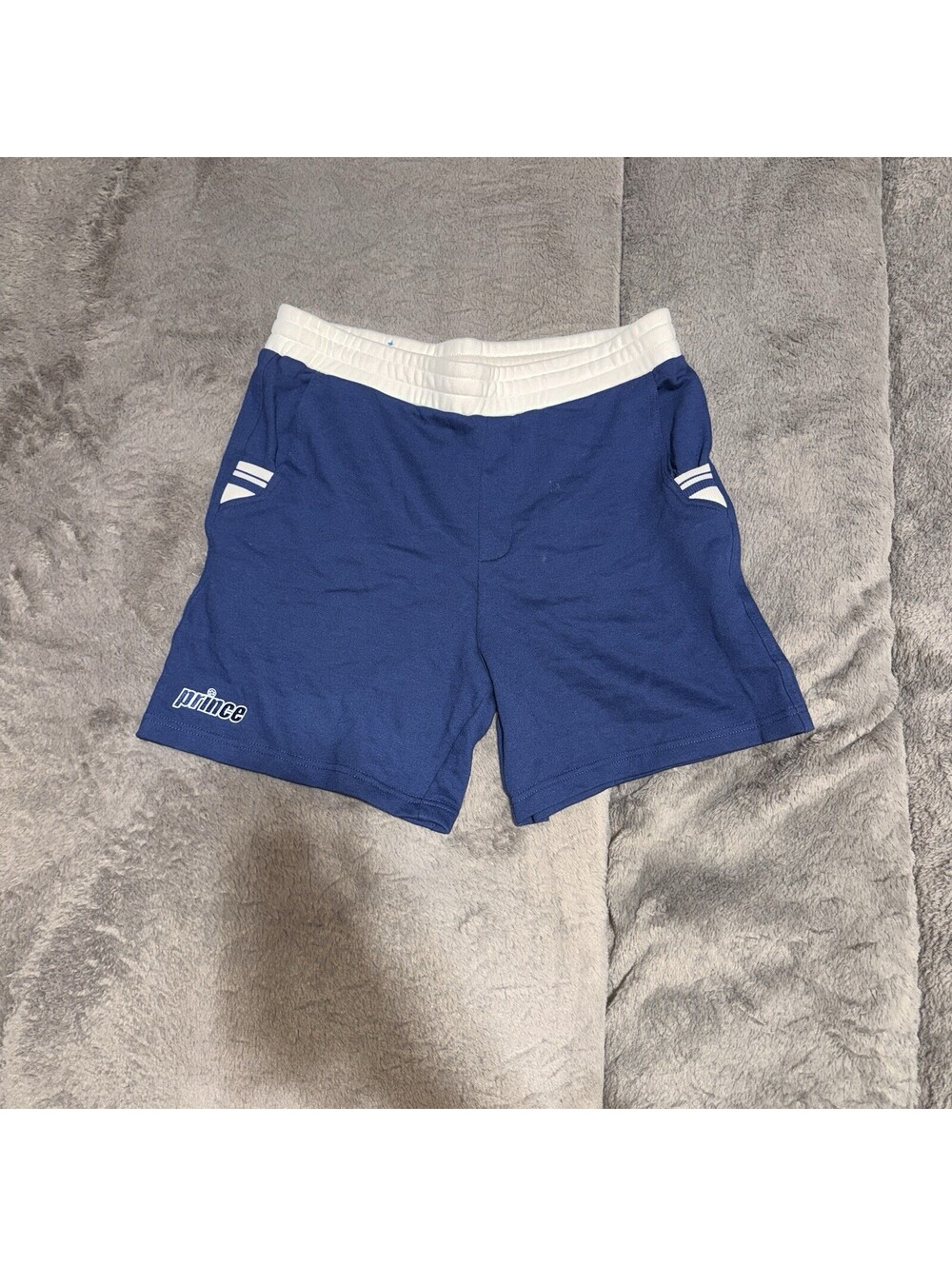 Prince Men's M Pickleball Shorts Navy Blue Athletic Training